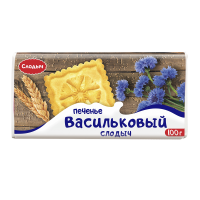 Печенье сахарное Васильковый слодыч 100 г